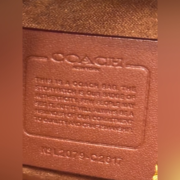 Coach Beat Crossbody Clutch In Colorblock - pewter / red sand ivory multi - Picture 10 of 12